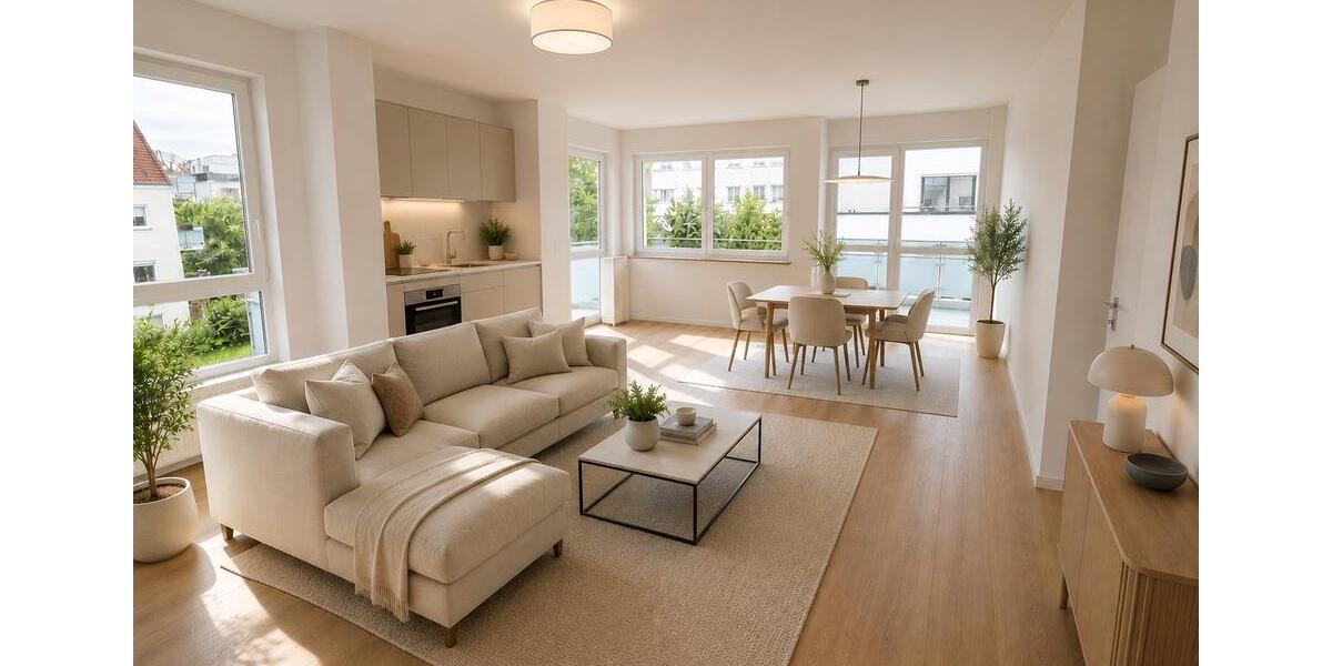 Etagenwohnung Dresden Pieschen - 2 Zimmer, 55 m&sup2;, 198.000&euro; | Angebot:26941965