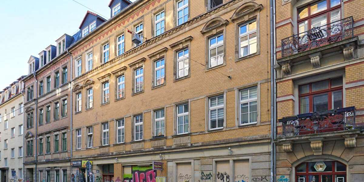 Etagenwohnung Dresden Neustadt - 2 Zimmer, 63 m&sup2;, 160.000&euro; | Angebot:26026161