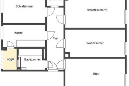 Wohnung Dresden Neustadt - 4 Zimmer, 86 m&sup2;, 490&euro; | Angebot:26626258