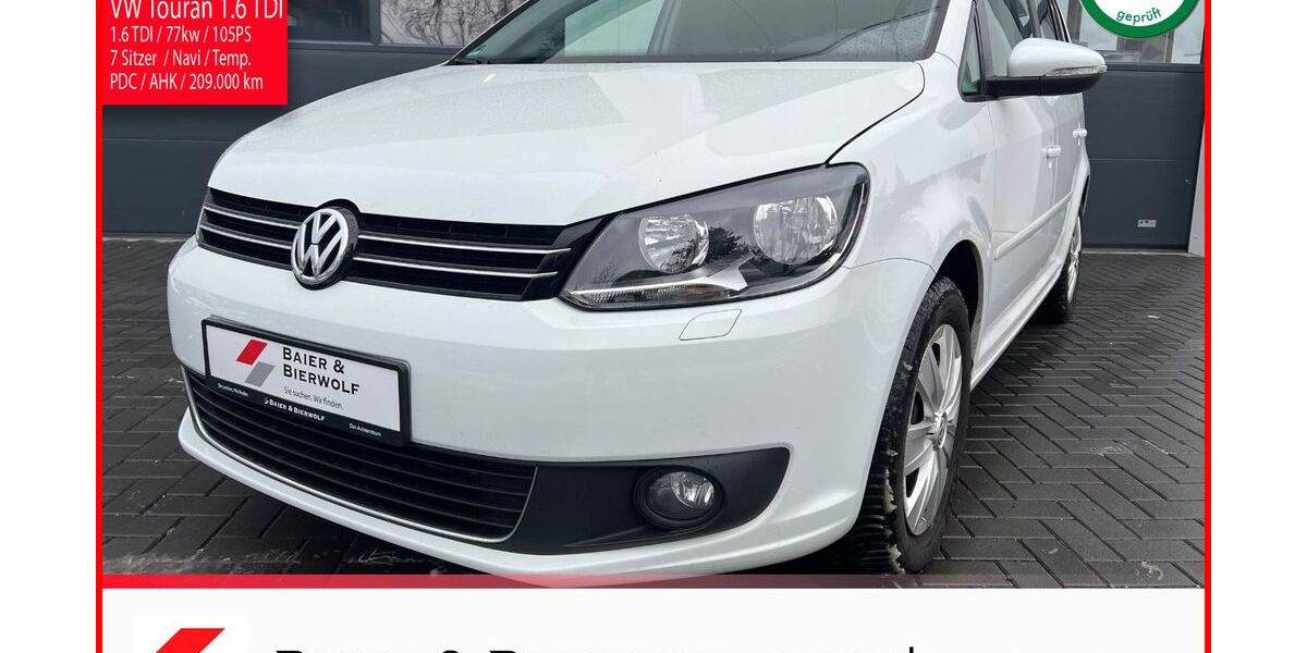 VW Touran 209.000 km 7.990 &euro; Coswig 01640