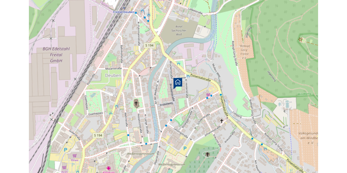 Gewerbeobjekt Freital Deuben - 1 Zimmer, 79.000&euro; | Angebot:22932840