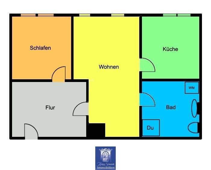 Etagenwohnung Meißen - 2 Zimmer, 68 m&sup2;, 476&euro; | Angebot:25803094