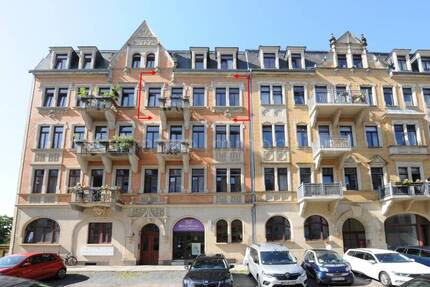Wohnung Dresden Striesen-West - 4 Zimmer, 93 m&sup2;, 349.000&euro; | Angebot:26815871