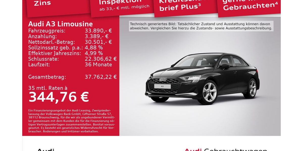 Audi A3 28.551 km 33.490 &euro; Dresden 01067