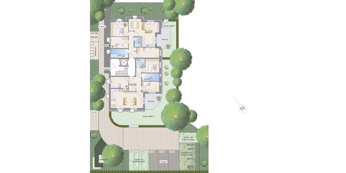 Etagenwohnung Dresden Klotzsche - 4 Zimmer, 96 m&sup2;, 699.000&euro; | Angebot:25690845