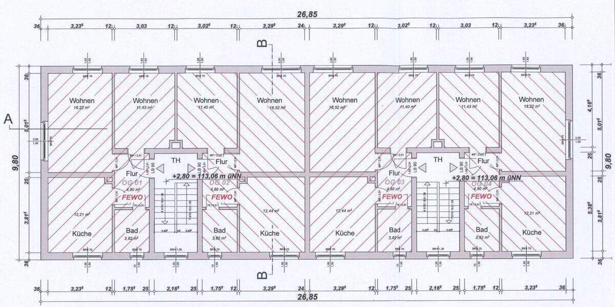 Leerstehendes Mehrfamilienhaus mit Nutzungsänderung und Top Zustand 2 zimmer