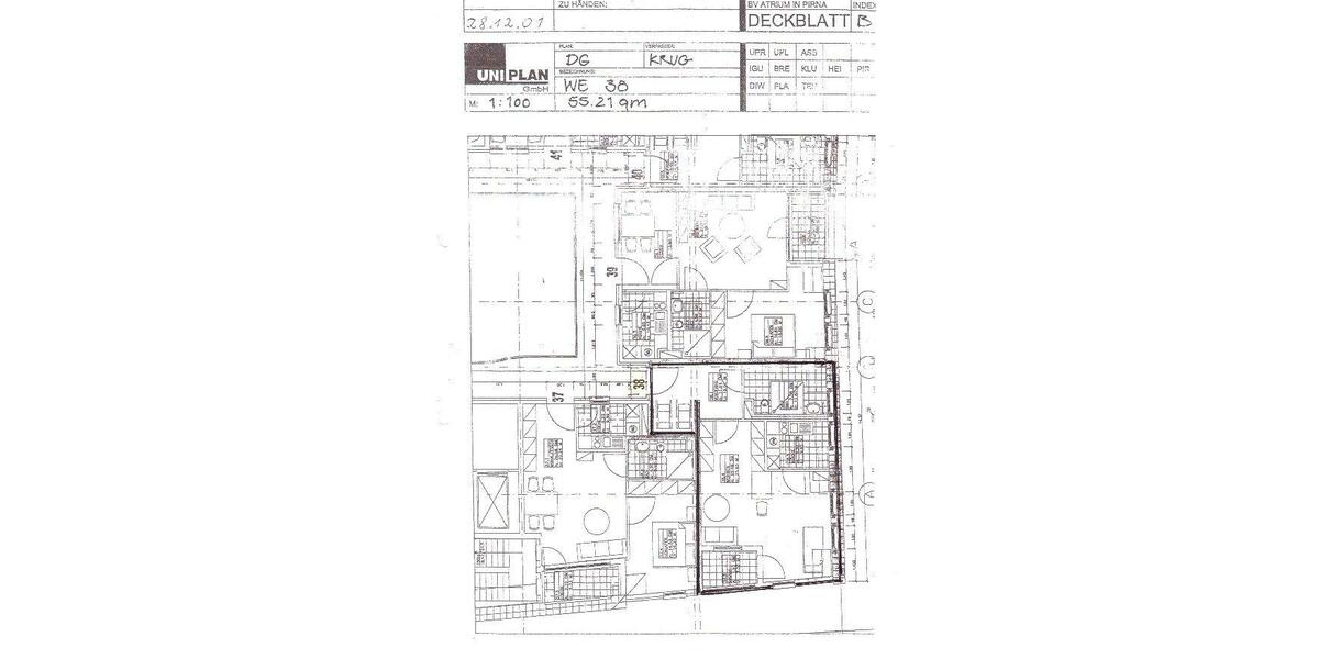 Dachgeschoßwohnung Pirna - 1 Zimmer, 55 m&sup2;, 180.000&euro; | Angebot:26049472