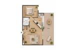 Etagenwohnung Weinböhla - 2 Zimmer, 62 m&sup2;, 868&euro; | Angebot:26929332