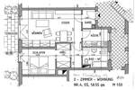 Etagenwohnung Dresden / Gompitz Pennrich - 2 Zimmer, 58 m&sup2;, 146.500&euro; | Angebot:25800358
