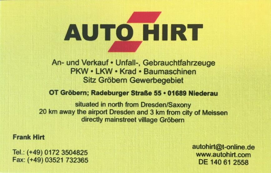 Mercedes-Benz Vito 208.000 km 11.990 € Gröbern bei Meissen 01689