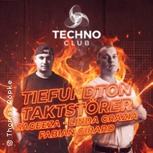 Techno Club ft. Tiefundton - Taktstörer 24.04.2027 STROMWERK | Kulturarena Kraftwerk Mitte