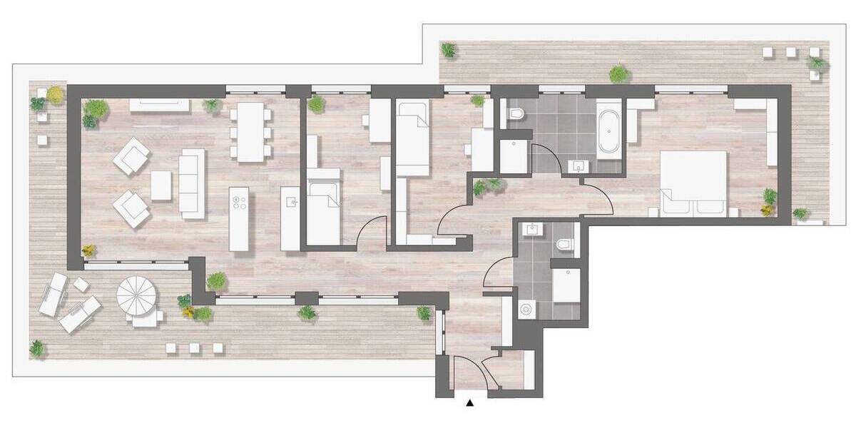 Etagenwohnung Dresden Pieschen-Nord/Trachenberge - 4 Zimmer, 120 m&sup2;, 1.988&euro; | Angebot:26886740