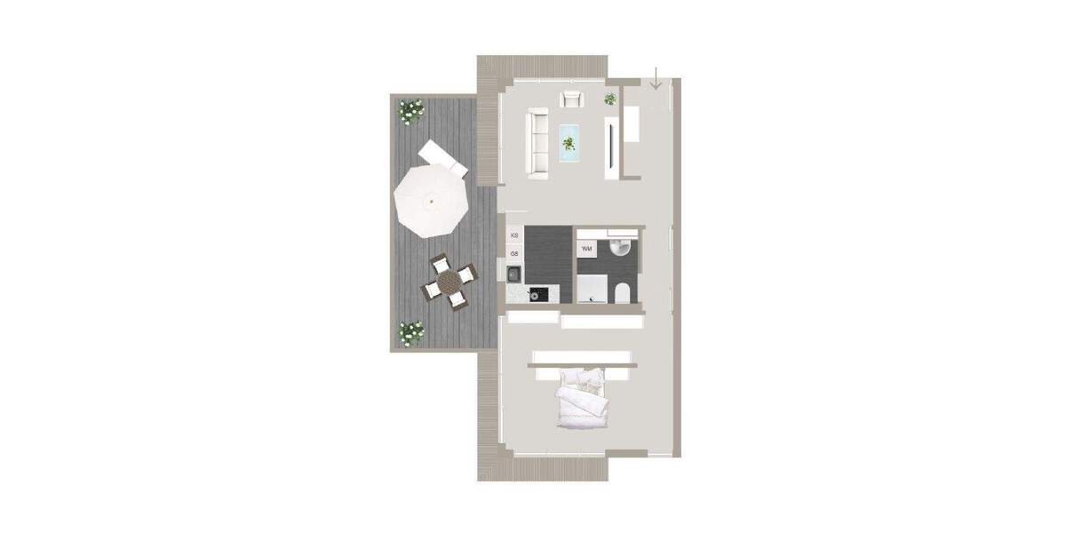 Etagenwohnung Dresden Bühlau/Weißer Hirsch - 2 Zimmer, 69 m&sup2;, 370.000&euro; | Angebot:25694851