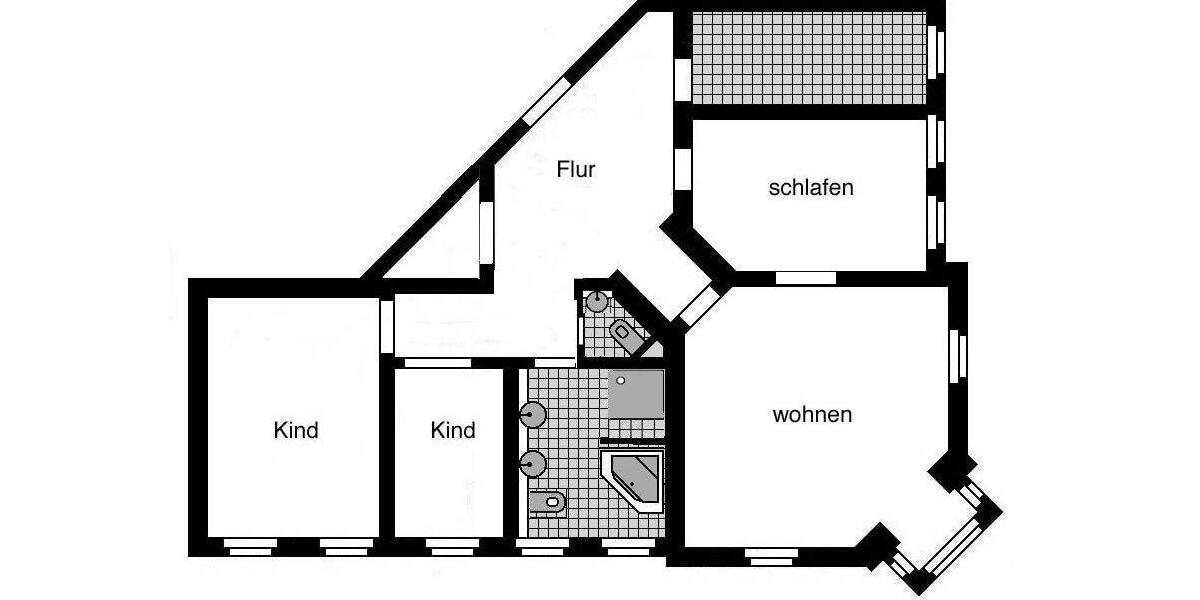 Dachgeschoßwohnung Dresden Blasewitz - 4 Zimmer, 115 m&sup2;, 1.265&euro; | Angebot:26426124