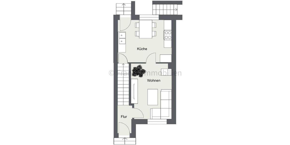 Reihenmittelhaus Dresden Trachau - 4 Zimmer, 70 m&sup2;, 245.000&euro; | Angebot:25152686