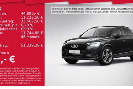 Audi Q3 5.695 km 44.890 € Dresden 01067
