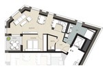 Etagenwohnung Dresden Cotta - 2 Zimmer, 71 m&sup2;, 430.000&euro; | Angebot:25704744