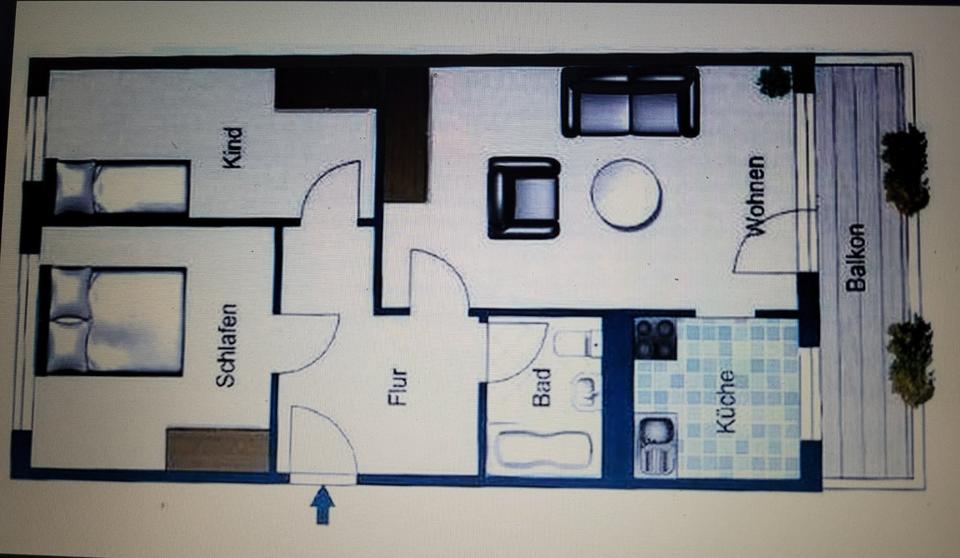 Etagenwohnung Dresden Prohlis - 3 Zimmer, 62 m&sup2;, 155.000&euro; | Angebot:25856097