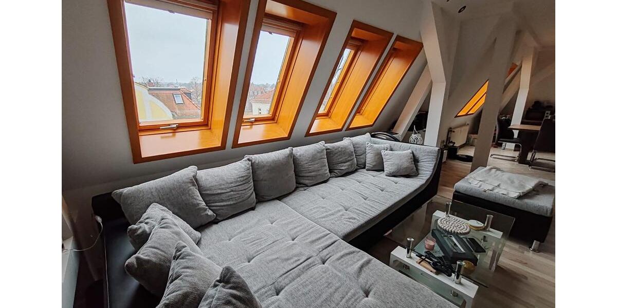 Dachgeschoßwohnung Dresden Cotta - 2 Zimmer, 72 m&sup2;, 488&euro; | Angebot:26442010
