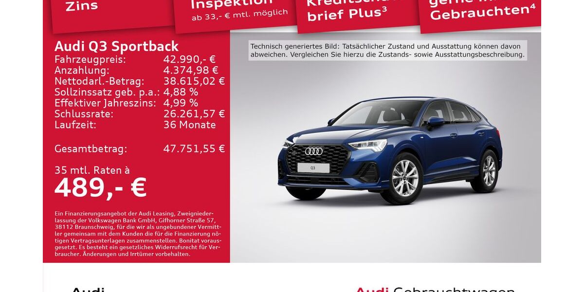 Audi Q3 20.667 km 42.990 &euro; Dresden 01067
