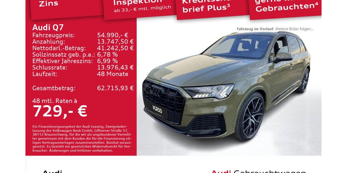 Audi Q7 60.975 km 54.490 &euro; Dresden 01067