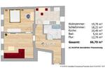 Etagenwohnung Meißen - 2 Zimmer, 67 m&sup2;, 480&euro; | Angebot:25811718