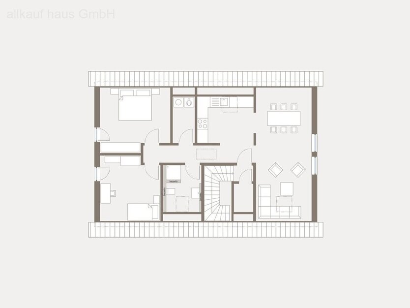 Charmantes Zweifamilienhaus mit variablem Grundriss
