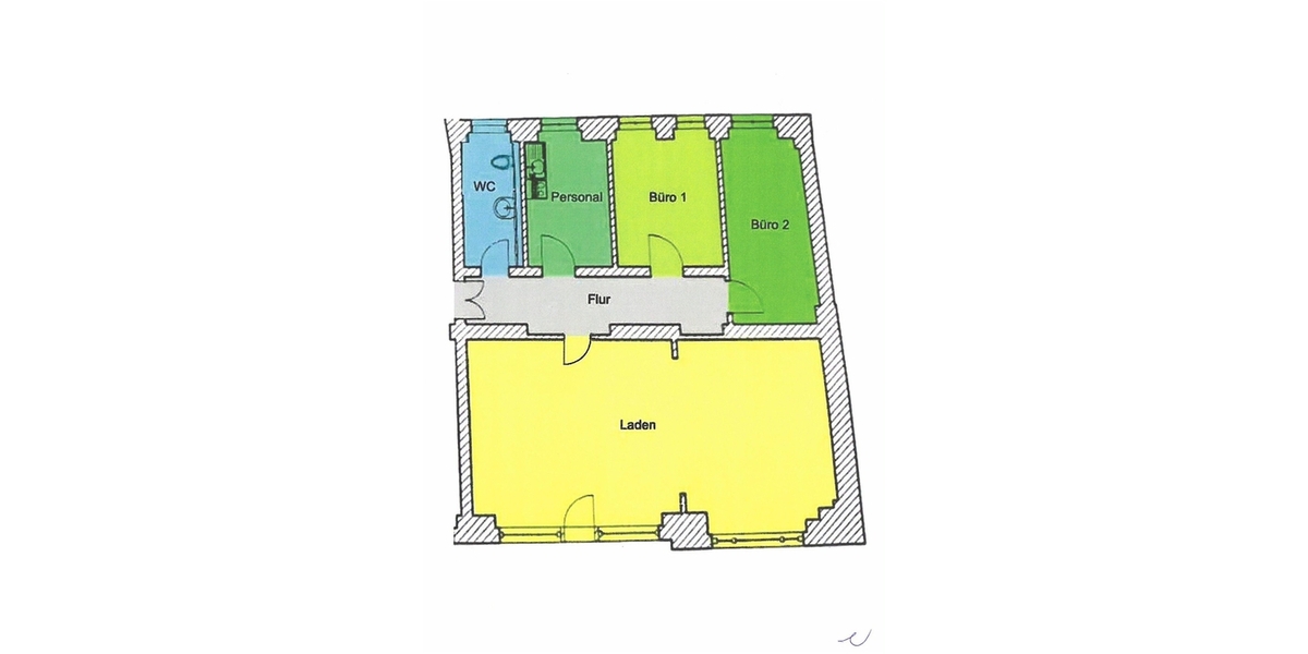 Ladenbüro in Friedrichstadt - Gewerbeobjekt Dresden Friedrichstadt | Angebot:26876631