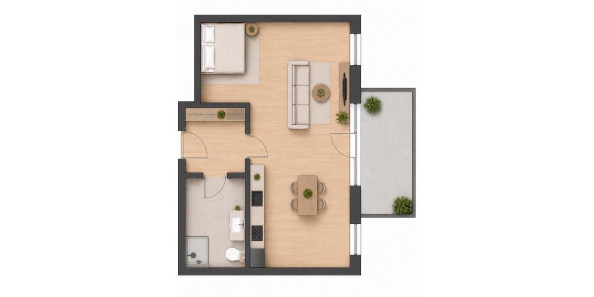 Etagenwohnung Pirna - 1 Zimmer, 39 m&sup2;, 102.000&euro; | Angebot:27442163