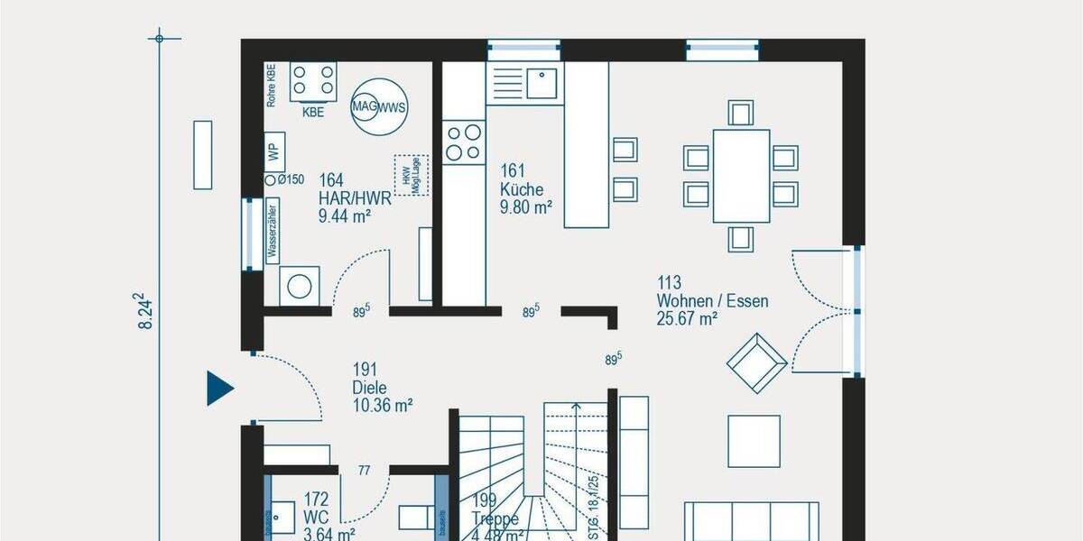 Einfamilienhaus Dresden Cossebaude - 3 Zimmer, 119 m&sup2;, 397.879&euro; | Angebot:26731009