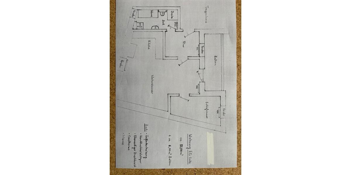 Erdgeschoßwohnung Heidenau - 2 Zimmer, 52 m&sup2;, 435&euro; | Angebot:25825987