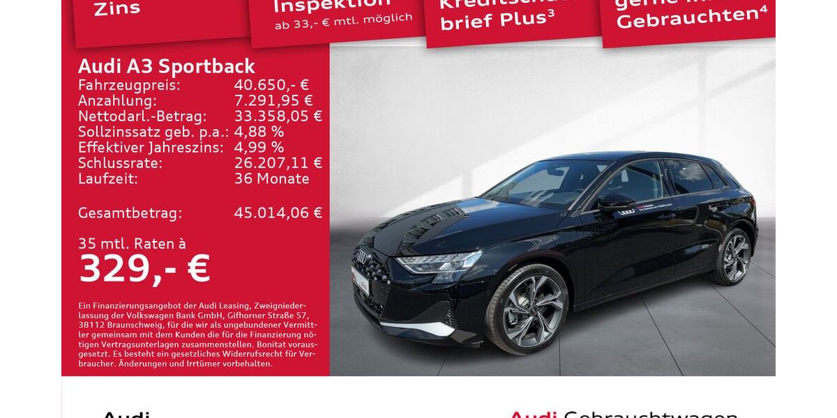 Audi A3 10.924 km 38.890 &euro; Dresden 01067