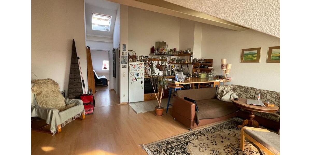 Dachgeschoßwohnung Dresden Neustadt - 2 Zimmer, 45 m&sup2;, 115.000&euro; | Angebot:25907074