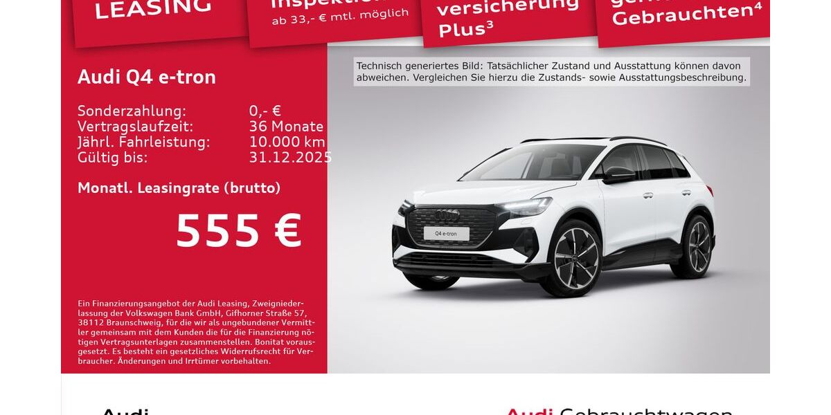 Audi Q4 e-tron 8.702 km 50.890 &euro; Dresden 01067