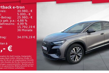 Audi Q4 e-tron 70.523 km 29.980 &euro; Dresden 01169