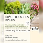 Kräuterbuschen binden