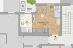 Etagenwohnung Dresden Prohlis - 1 Zimmer, 25 m&sup2;, 445&euro; | Angebot:26493215