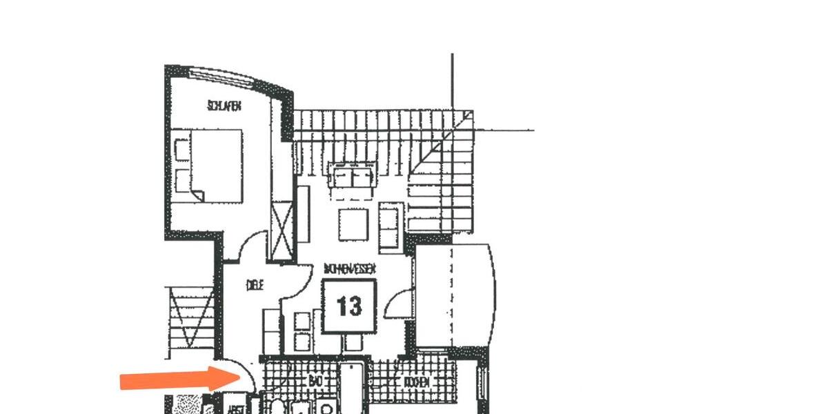 Dachgeschoßwohnung Dresden Cossebaude - 2 Zimmer, 48 m&sup2;, 780&euro; | Angebot:25932532
