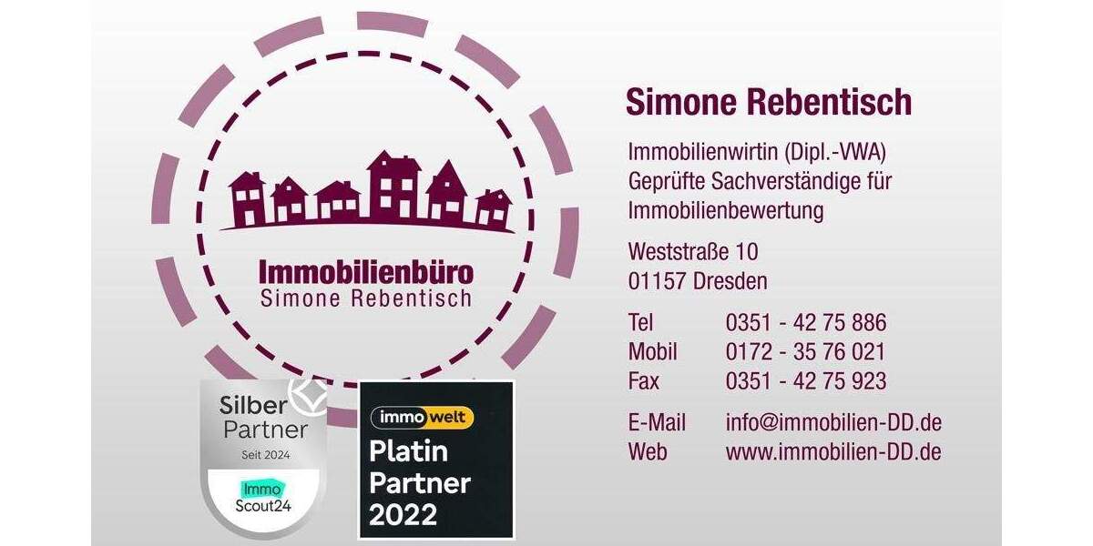 Etagenwohnung Dresden Klotzsche - 2 Zimmer, 58 m&sup2;, 485&euro; | Angebot:25877141