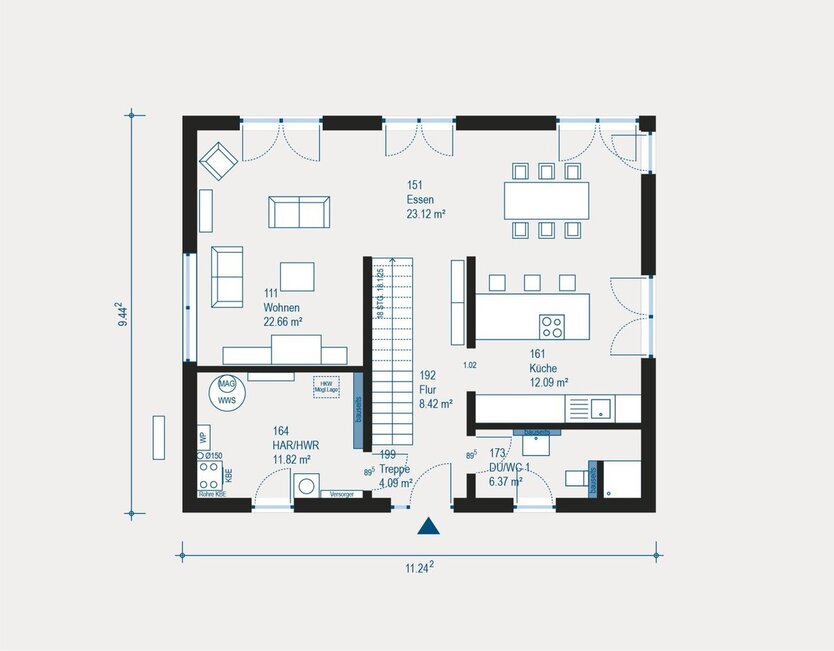 Dein Platz in Heidenau ist reserviert - Traumvilla inklusive! 4 zimmer