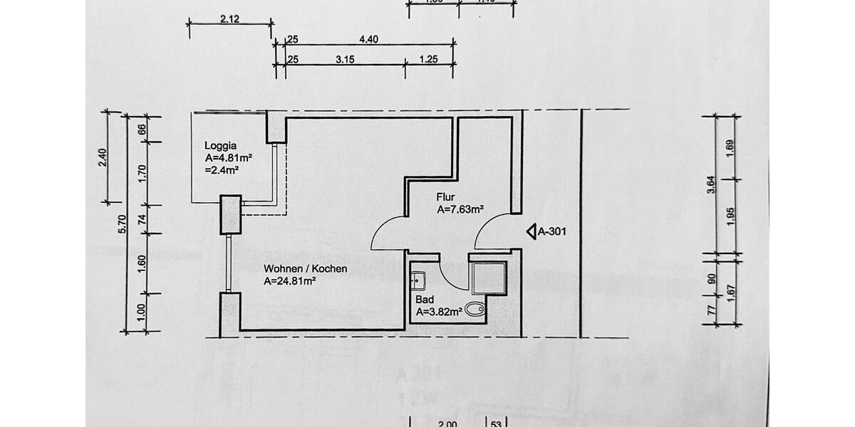 Etagenwohnung Dresden Cotta - 1 Zimmer, 39 m&sup2;, 774&euro; | Angebot:25591904