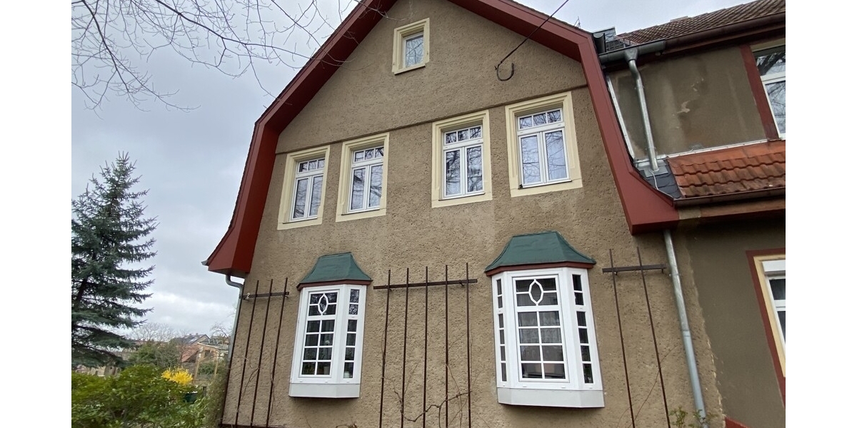 Charmante Doppelhaushälfte für idyllisches Familienwohnen mit großem Grundstück in bester Lage - Doppelhaushälfte Weinböhla | Angebot:26477754