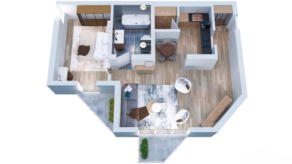 Etagenwohnung Pirna - 2 Zimmer, 55 m&sup2;, 740&euro; | Angebot:26662719
