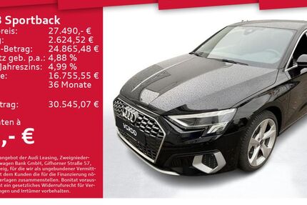Audi A3 17.436 km 27.490 € Dresden 01067