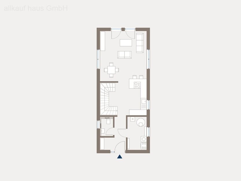 Schmale Form, großer Wohnkomfort - das perfekte Zuhause