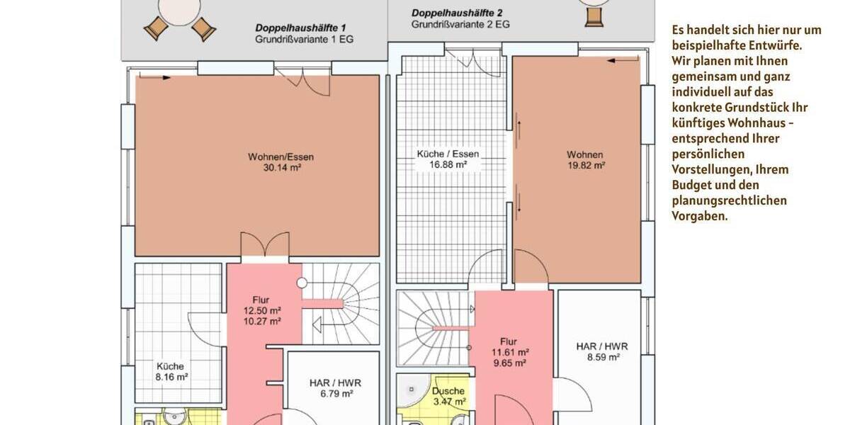 Doppelhaushälfte Radebeul Kleinpestitz/Mockritz - 4 Zimmer, 113 m&sup2;, 622.000&euro; | Angebot:26257283