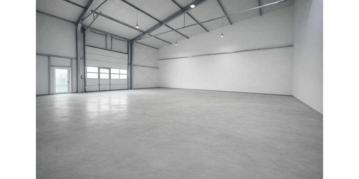 Halle Gewerbehalle Coswig 225m² KFZ Werkstatt Neubau zimmer