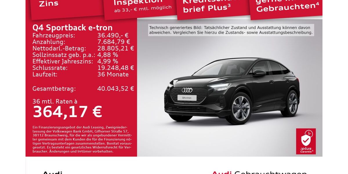 Audi Q4 e-tron 28.710 km 33.490 &euro; Dresden 01169