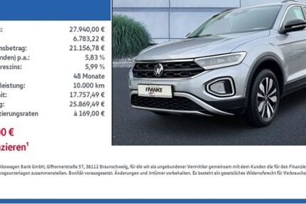 VW T-Roc 17.282 km 27.939 &euro; Radeberg 01454
