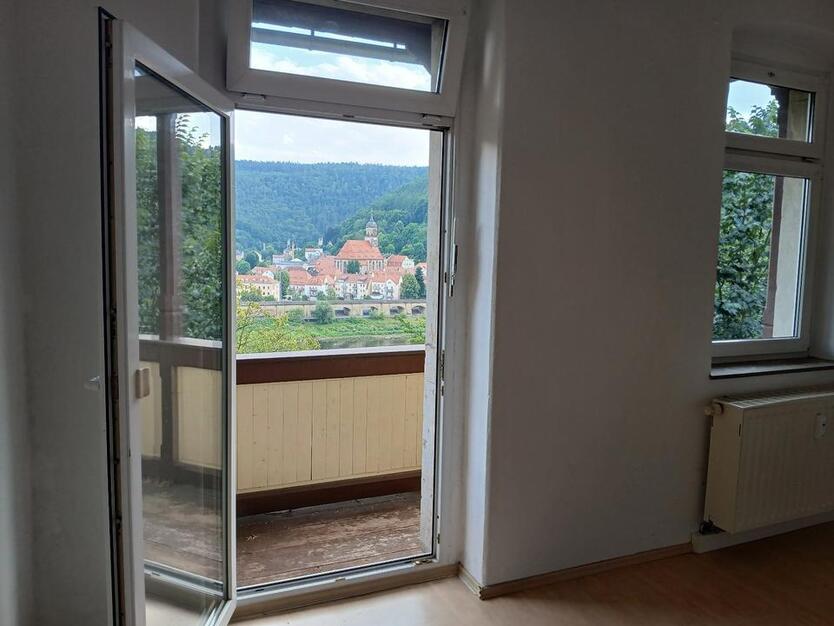 Schöner Blick auf Elbe & Festung Königstein – 3-Zimmer-Wohnung